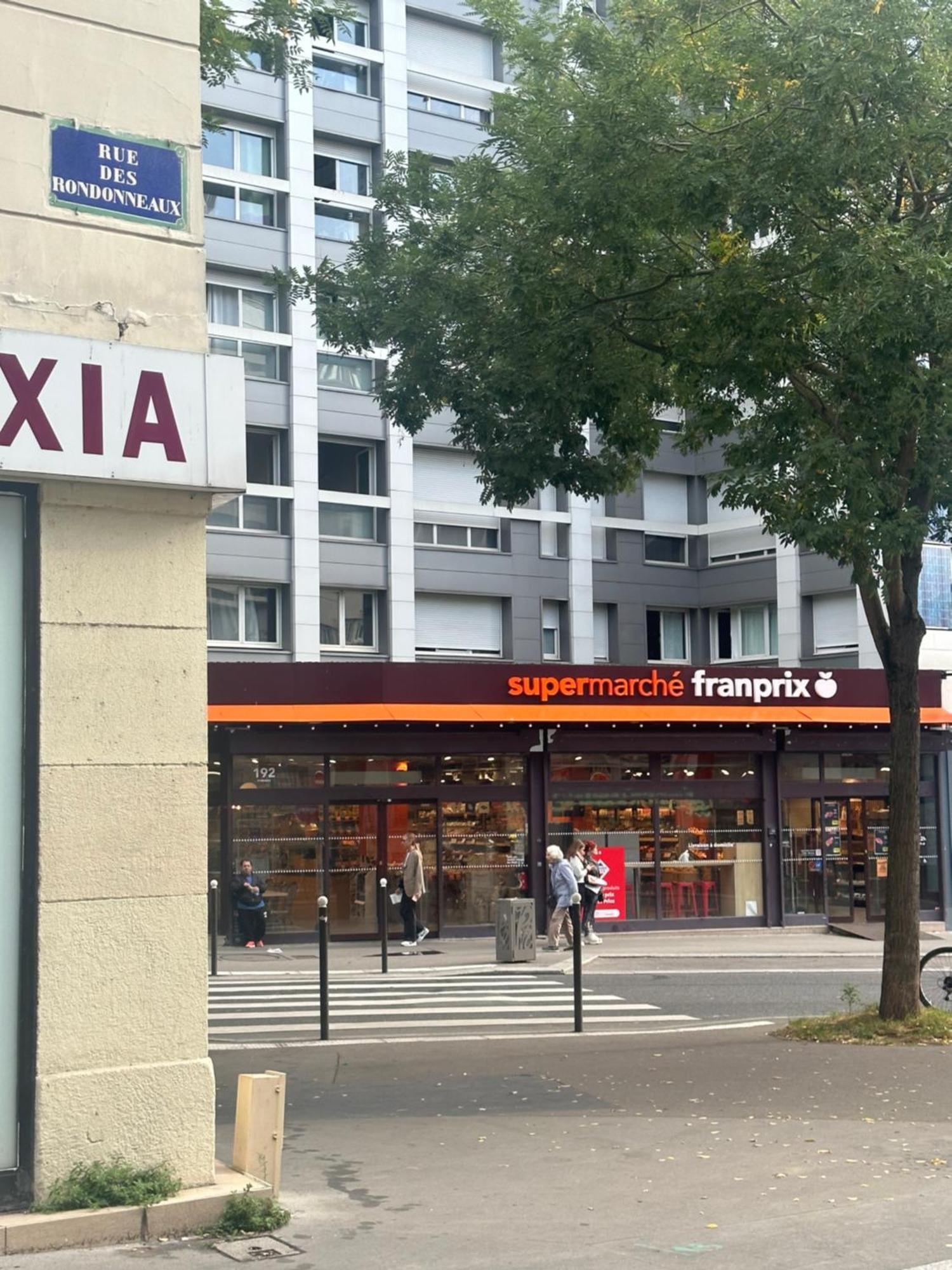 파리 Metro Gambetta 아파트 외부 사진